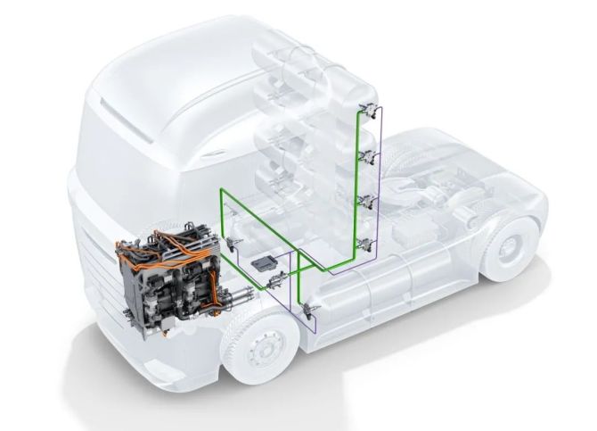 fuel cell in trucks